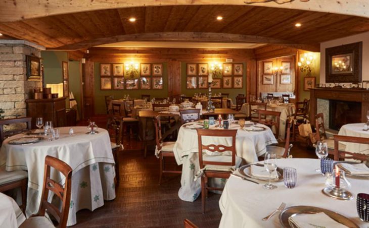 Hotel Gran Baita, Coumayeur, Dining Room